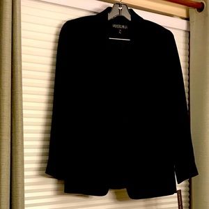 Women’s black two piece skirt and jacket suit